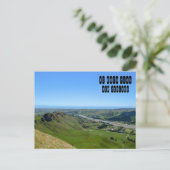 Te Mata Peak in Nieuw-Zeeland Briefkaart (Staand voorkant)