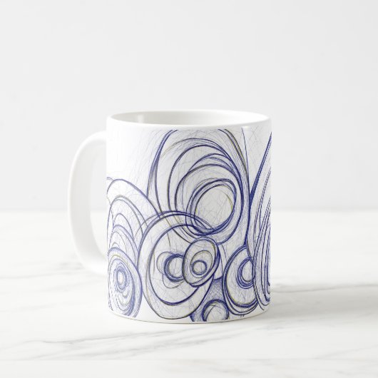 Te midden van de Vorte Koffiemok (Voorkant links)