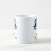 Te Moe om te Functioneren! Fantastische Ogen Grapp Koffiemok (Center)