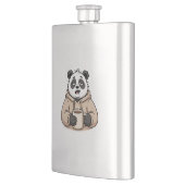 Te moe om te functioneren Panda Koffie Cartoon Flacon (Links)