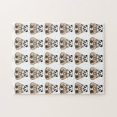 Te moe om te functioneren Panda Koffie Cartoon Legpuzzel (Horizontaal)
