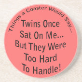 Te moeilijk om lichte Onderzetter te behandelen (Voorkant)