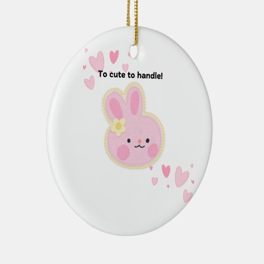 Te mooi om te hanteren.... keramisch ornament (Rechts)