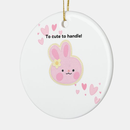 Te mooi om te hanteren.... keramisch ornament (Links)