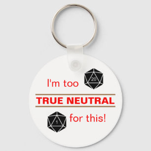 Te Neutraal Sleutelhanger