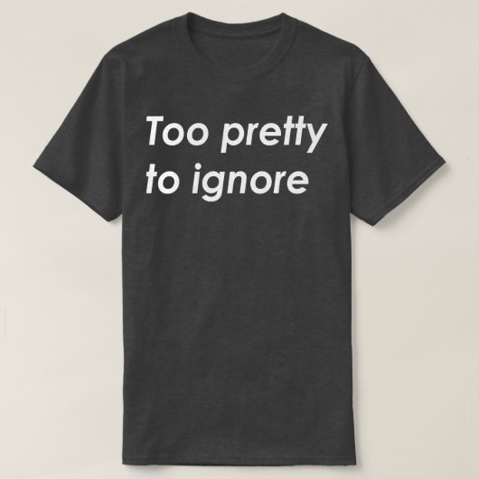 Te om te negeren t-shirt (Design voorkant)
