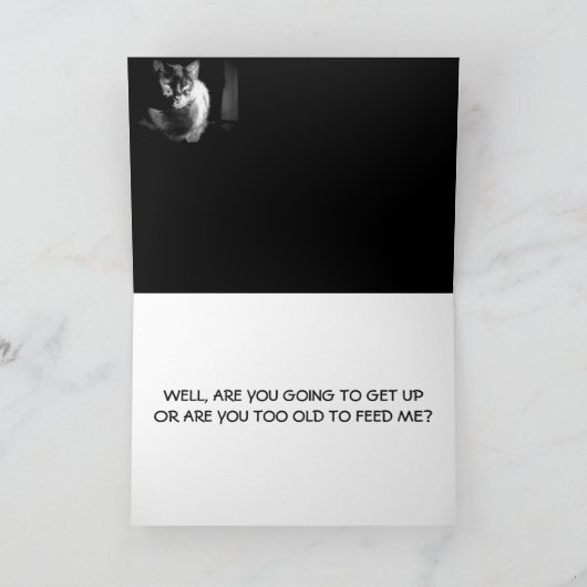 Te Oud om de Kat te voeden? Kaart (Binnen)