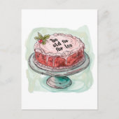 Te oud voor Leo - 25e verjaardag Briefkaart (Voorkant)