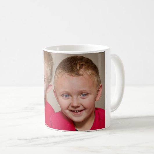 Te personaliseren foto mok (Voorkant rechts)