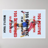 Te positief om twijfelachtig te zijn poster (Voorkant)