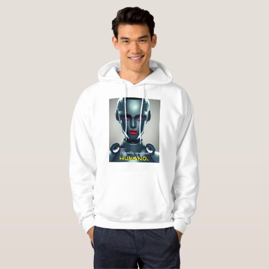 Te puedes equivocar Humano Hoodie (Voorkant volledig)