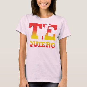 TE QUIERO Galgo Español T-shirt