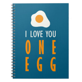 Te quiero un huevo notitieboek