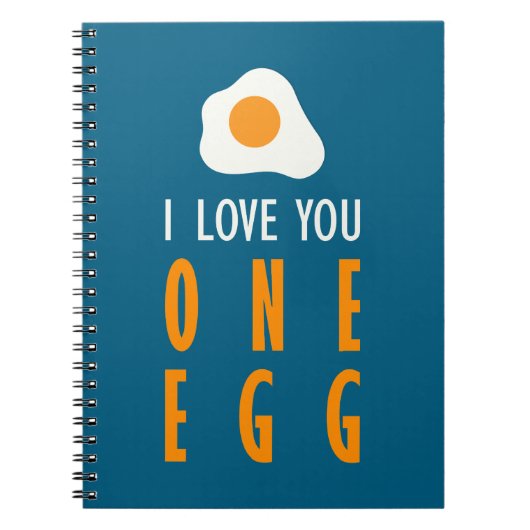 Te quiero un huevo notitieboek (Voorkant)