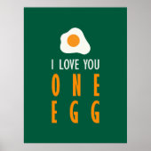 Te quiero un huevo poster (Voorkant)