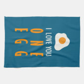 Te quiero un huevo theedoek (Horizontaal)