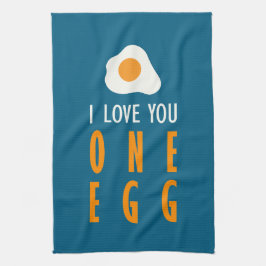 Te quiero un huevo theedoek