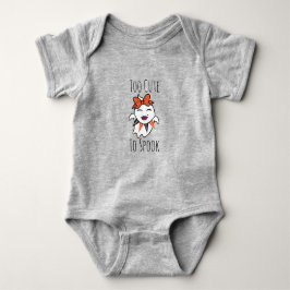 Te schattig om baby bodysuit te schrikken