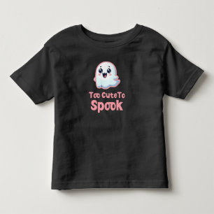 Te Schattig om Bang Te Zijn, schattige Halloween-k Kinder Shirts