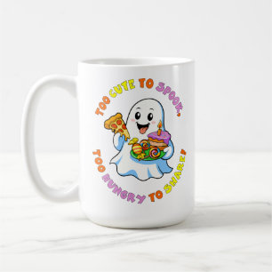 Te schattig om bang te zijn, te hongerig om te del koffiemok