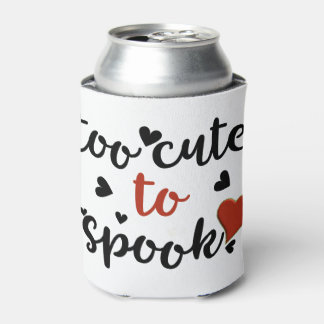 te schattig om een halloween te slaan blikjeskoeler