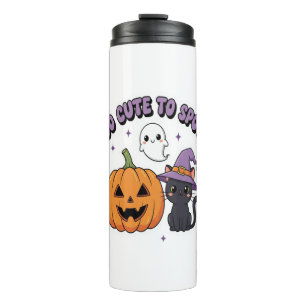 Te Schattig om Halloween te Verschrikken Thermosbeker