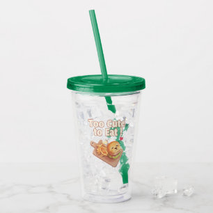 Te schattig om op te eten: glimlachende Bichon Bur Acryl Drinkbeker