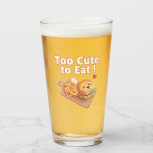 Te schattig om op te eten: glimlachende Bichon Bur Glas