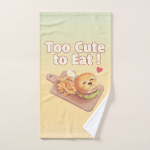 Te schattig om op te eten: glimlachende Bichon Bur Handdoek