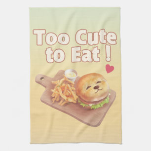 Te schattig om op te eten: glimlachende Bichon Bur Theedoek