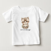 Te Schattig Om Single Te Zijn" Adorable Kittens T- (Voorkant)
