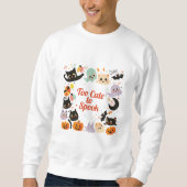 Te Schattig om te Bang | ExDesigner | Halloween Trui (Voorkant)