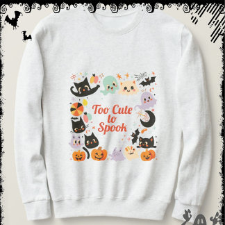 Te Schattig om te Bang | ExDesigner | Halloween Trui