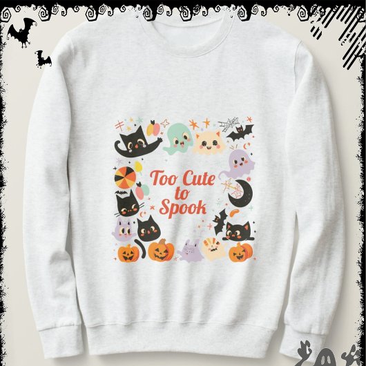 Te Schattig om te Bang | ExDesigner | Halloween Trui