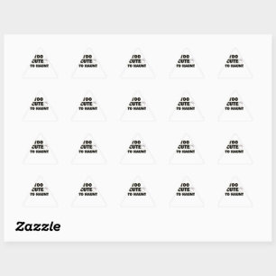 Te Schattig Om Te Bekijken Cute Ghost Halloween Sticker
