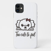 Te schattig om te falen(4) Case-Mate iPhone case (Achterkant)