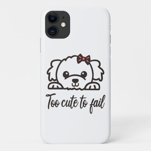 Te schattig om te falen(4) Case-Mate iPhone case (Achterkant)