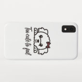 Te schattig om te falen(4) Case-Mate iPhone case (Achterkant (horizontaal))