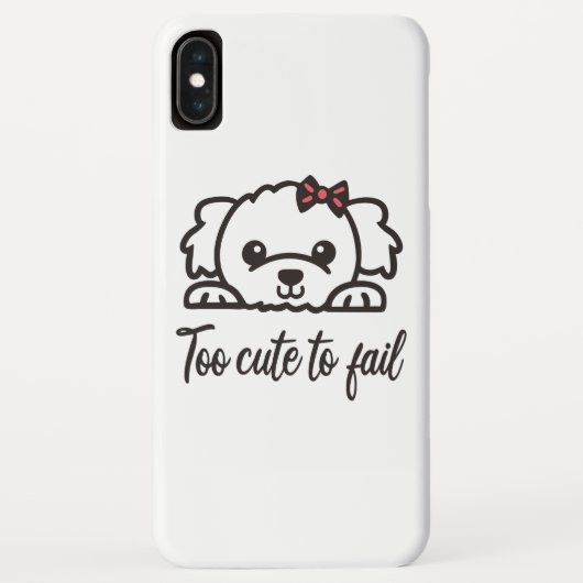 Te schattig om te falen(4) Case-Mate iPhone case (Achterkant)