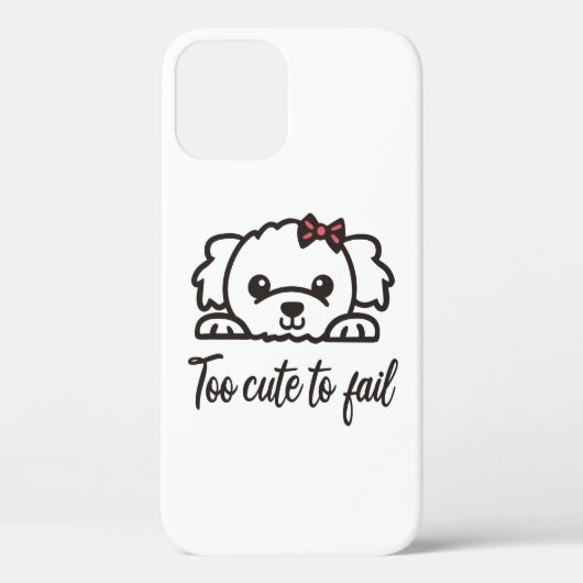 Te schattig om te falen(4) Case-Mate iPhone case (Achterkant)