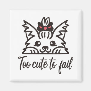 Te schattig om te falen magneet