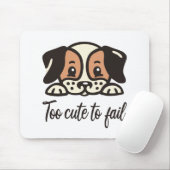 Te schattig om te falen muismat (Met muis)