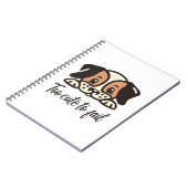 Te schattig om te falen notitieboek (Linkerzijde)