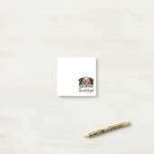 Te schattig om te falen post-it® notes (Op bureau)