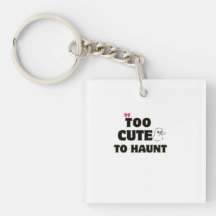 Te Schattig Om Te Kwijnen   Cute Ghost Halloween E Sleutelhanger