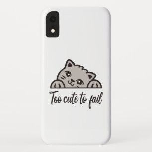 Te schattig om te mislukken Case-Mate iPhone case