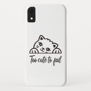 Te schattig om te mislukken Case-Mate iPhone case
