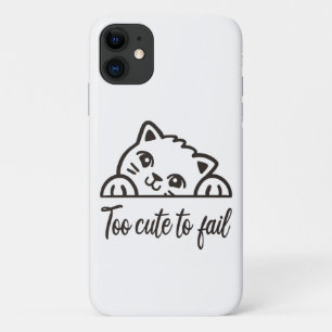 Te schattig om te mislukken Case-Mate iPhone case