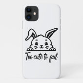 Te schattig om te mislukken Case-Mate iPhone case (Achterkant)