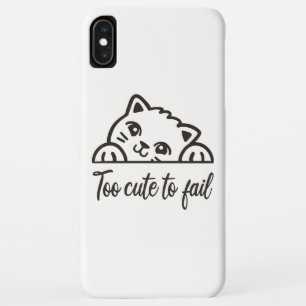 Te schattig om te mislukken Case-Mate iPhone case